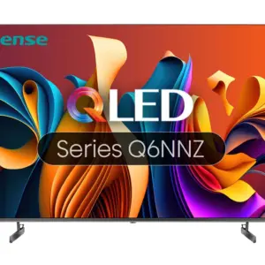 Hisense 65″ 4K QLED Smart TV Series Q6NNZ - Refurbished Unit