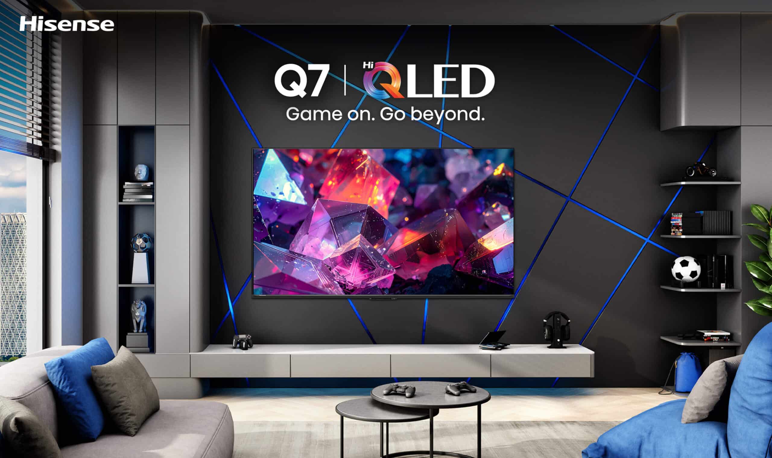 Hisense 100″ Q7SNZ Hi-QLED 144Hz 4K Smart TV - Box Damaged Unit - Image 4