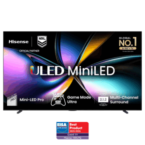 Hisense 100″ U7QNZ 4K ULED Mini-LED Smart TV