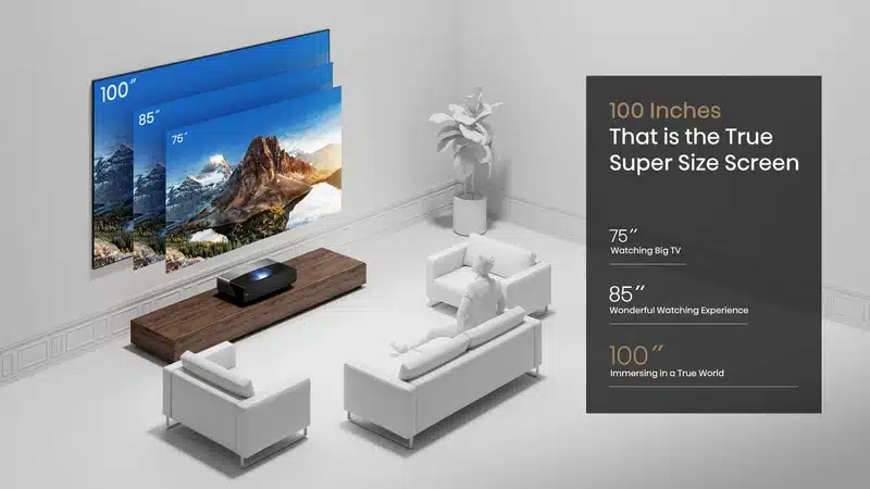 Hisense 120" Laser ALR Projector Screen - Image 5