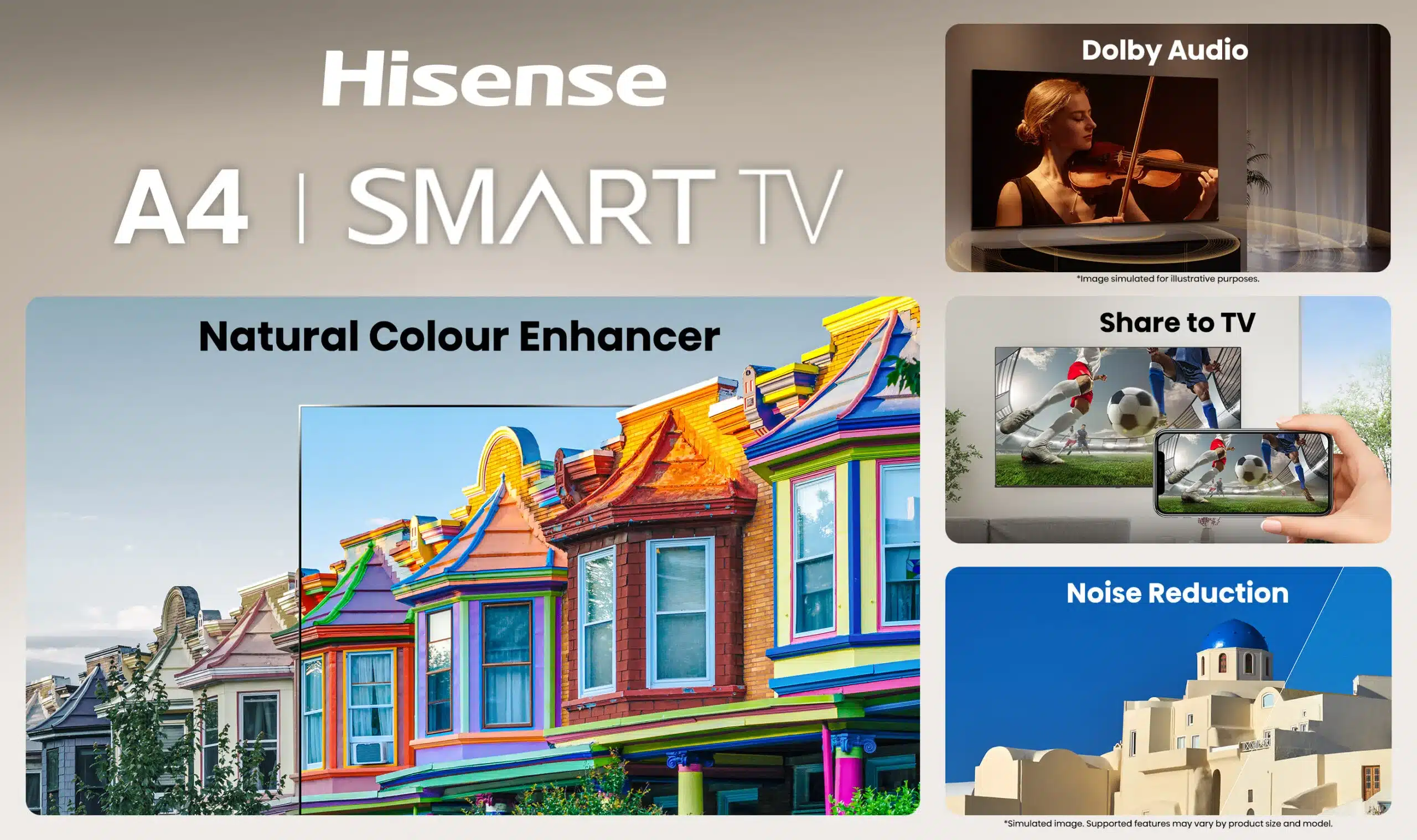 Hisense 40″ Smart TV Series A4SNZ - Image 4