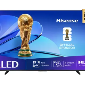 Hisense 55″ 4K QLED Smart TV Series Q6QNZ - Refurbished Unit