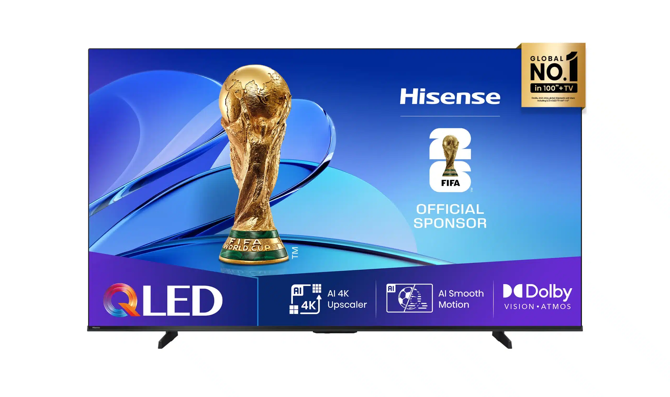 Hisense 55″ 4K QLED Smart TV Series Q6QNZ - Refurbished Unit