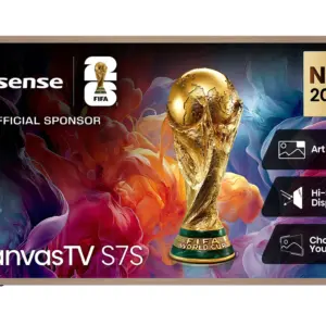Hisense 75″ S7S Hi-QLED 4K CanvasTV - Box Damaged TV