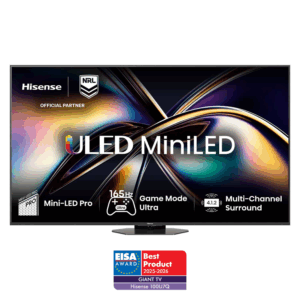 Hisense 65″ U8QNZ Mini-LED Pro 4K QLED 165Hz TV