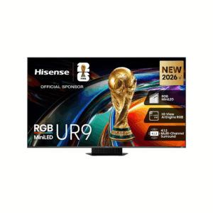 Hisense 75″ UR9SNZ RGB MiniLED 4K 170Hz Smart AI TV - BOX DAMAGED