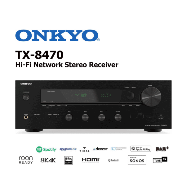Onkyo TX-8470 Hi-Fi Network Stereo Amplifier
