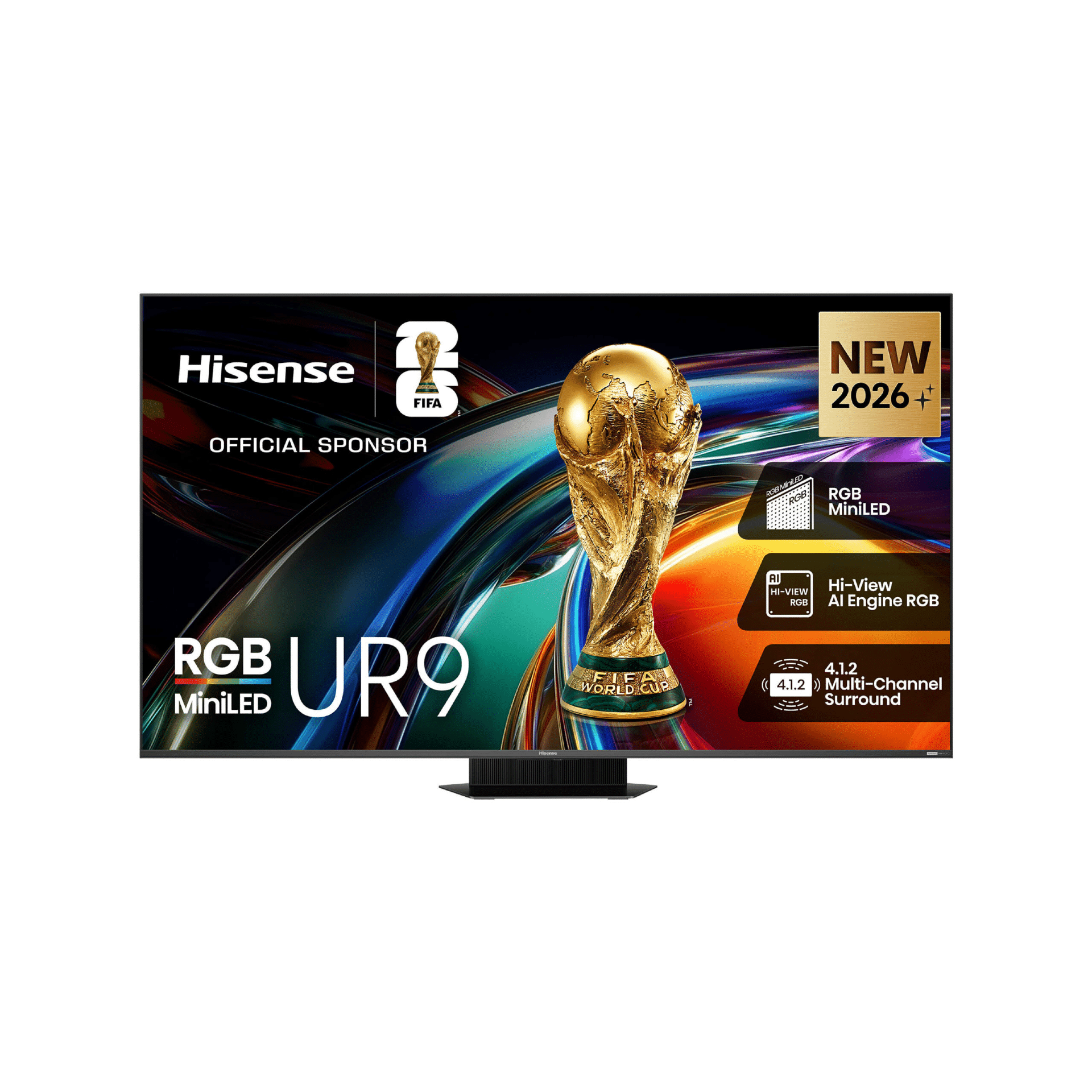 Hisense 85″ UR9SNZ RGB MiniLED 4K 170Hz Smart AI TV - BOX DAMAGED