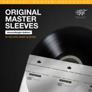 MoFi Original Master Record Heavyweight Inner Sleeves (50pk, 120gsm)