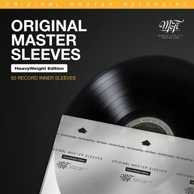 MoFi Original Master Record Heavyweight Inner Sleeves (50pk, 120gsm)