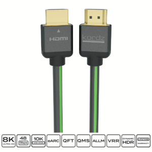 Kordz Bravo 8K Performance HDMI Cable