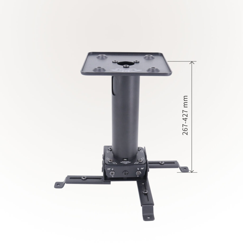 Dimension Screens DPM1 Long Pole Universal Projector mount AV World