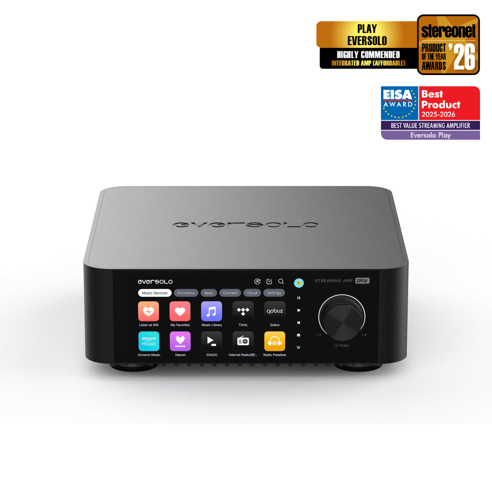 EverSolo PLAY Hi-Fi Streaming Amplifier
