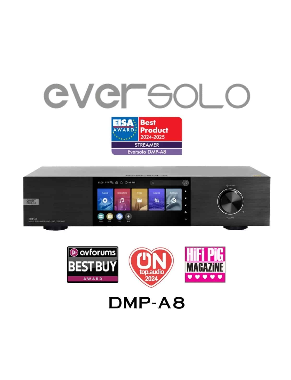 EverSolo DMP-A8 Hi-Fi Music Streamer