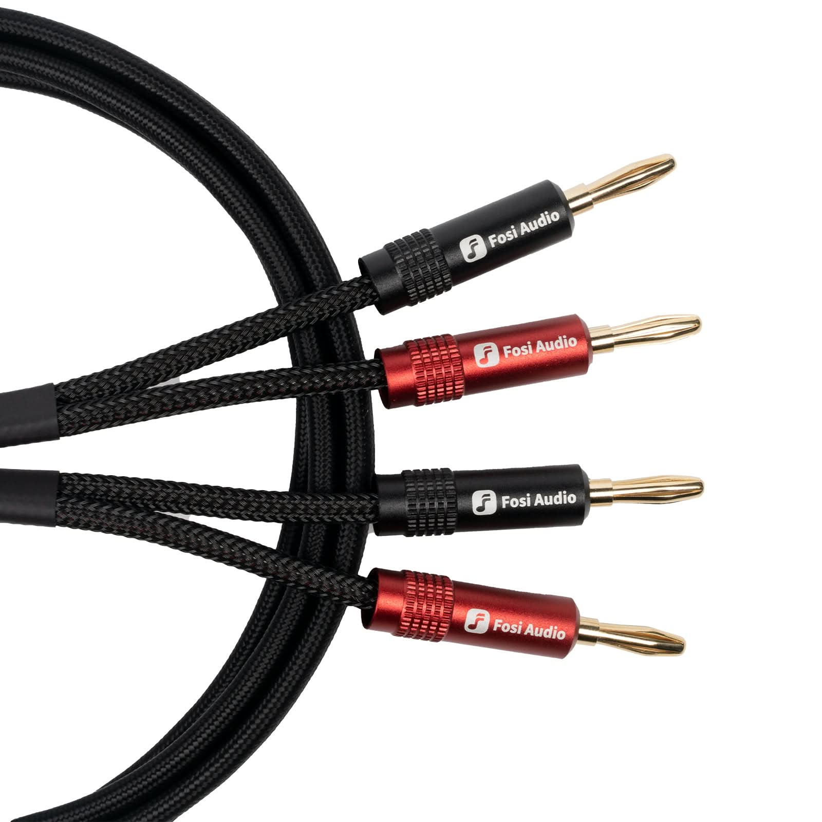 Fosi Audio Oxygen-Free Copper Speaker Cable (1.8m pair)