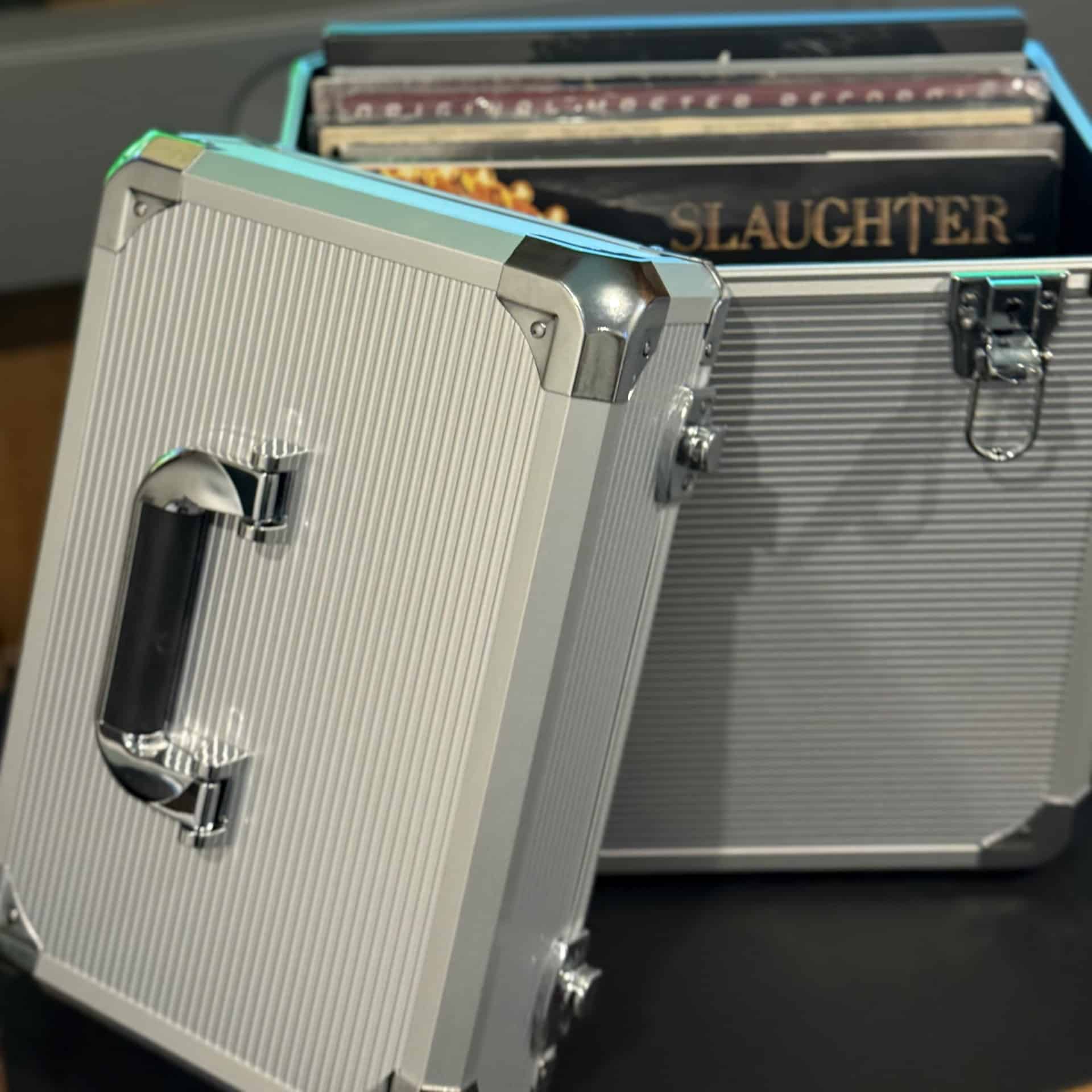 Goka Record Carry Case Aluminum Vinyl 12 Inch Flight Case - Image 2