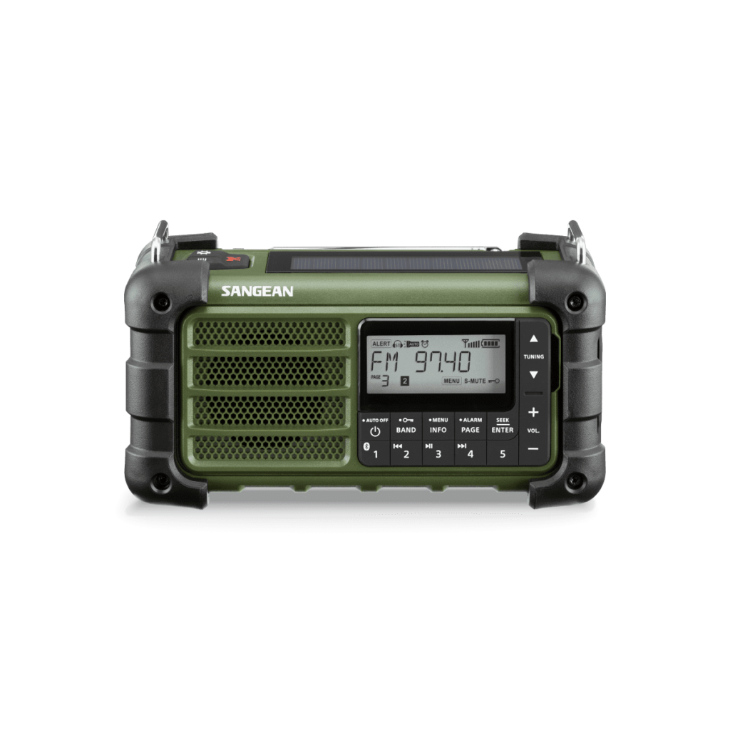 Sangean MMR-99 AM/FM/Bluetooth Multipowered Radio - AV World - Auckland ...