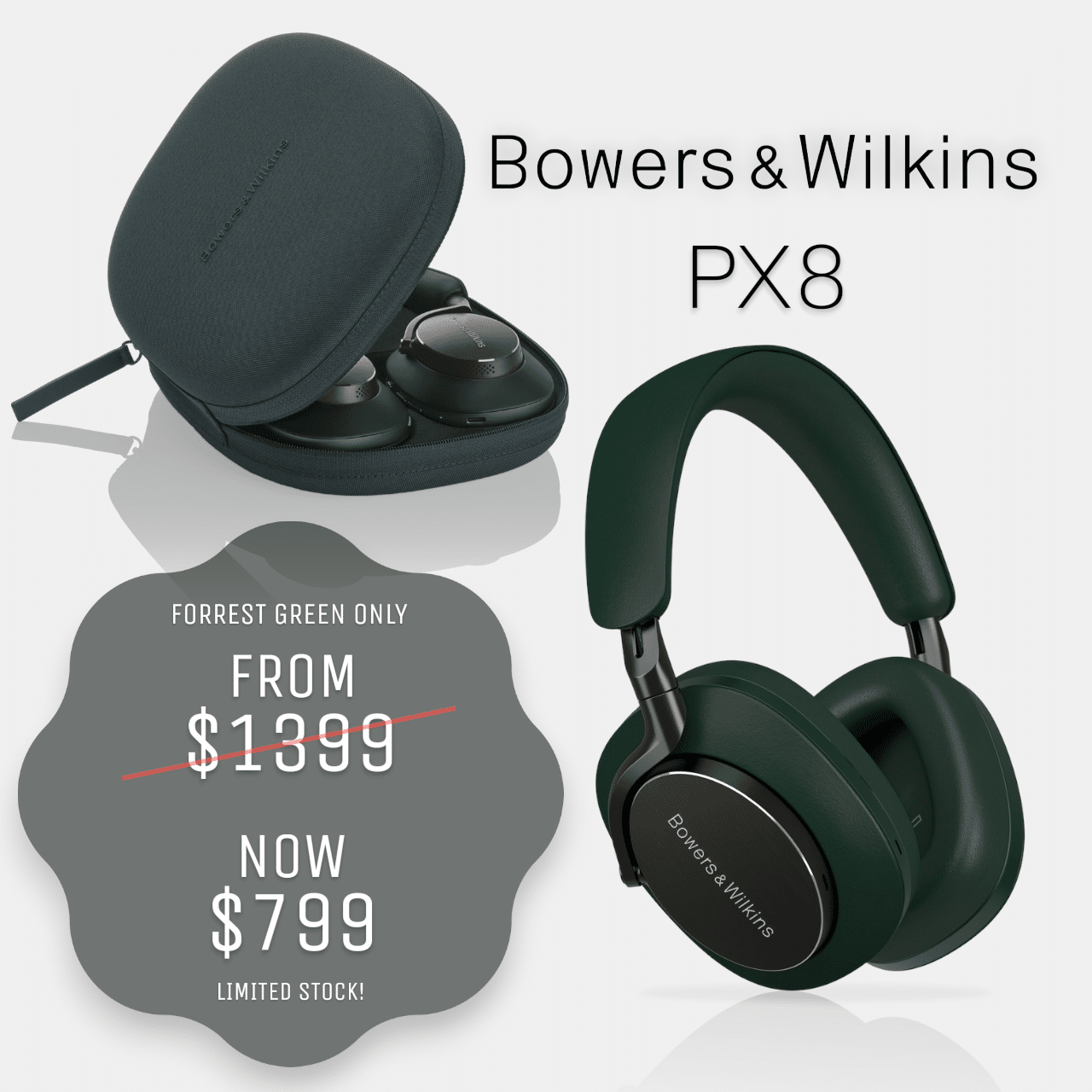 Bowers & Wilkins Px8 Dark Forest