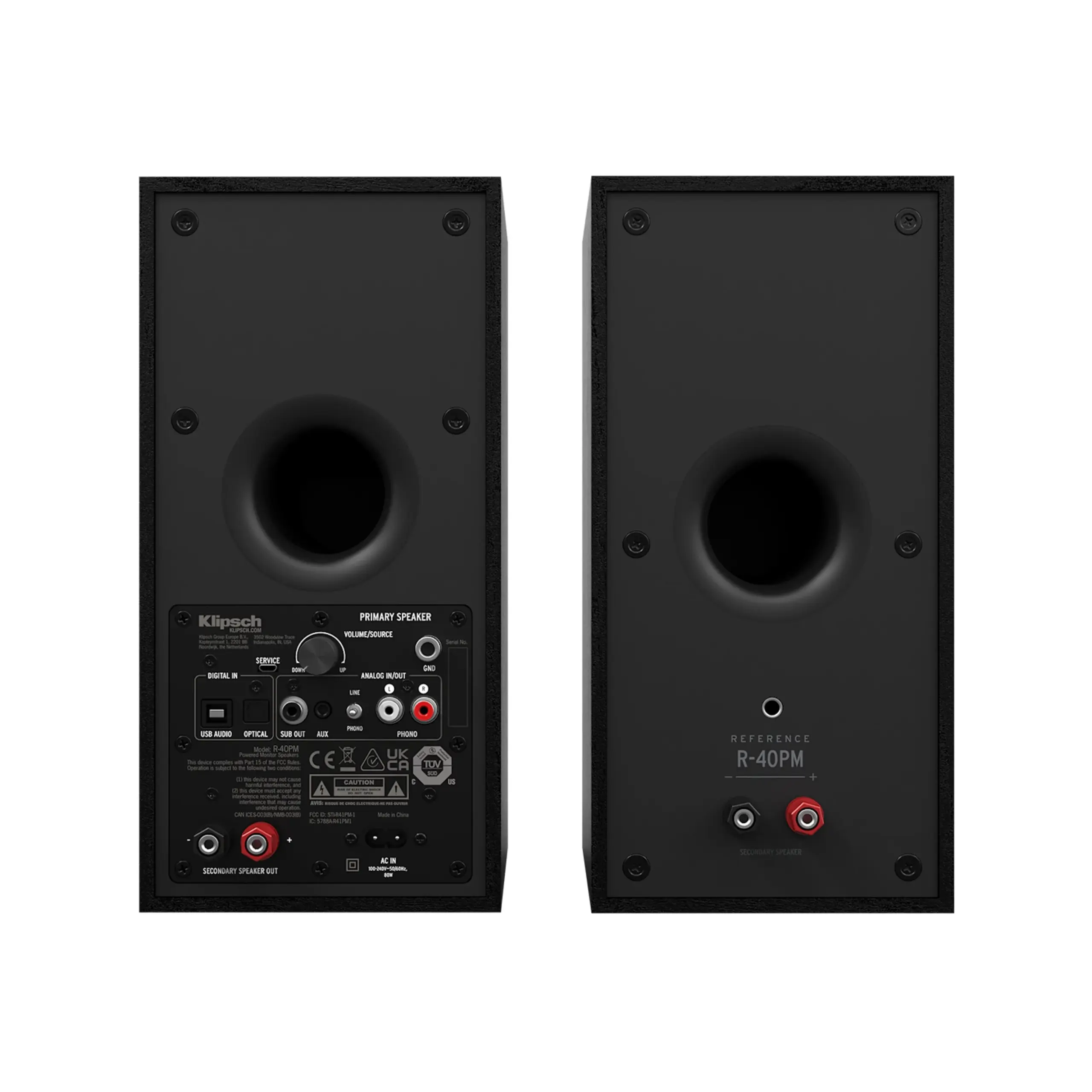 Klipsch R-40PM Powered Speakers - Image 5