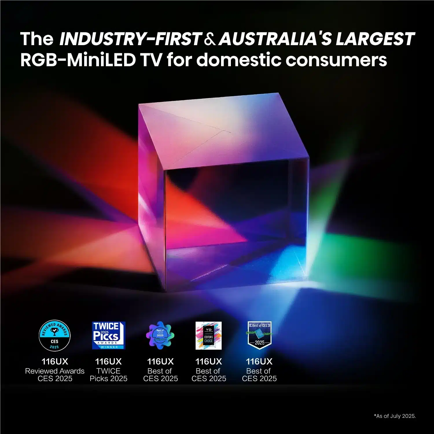 Hisense 116" UX 4K UHD RGB Mini-LED Smart TV - Image 8