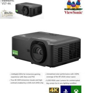 ViewSonic V57-4K RGB Laser Projector