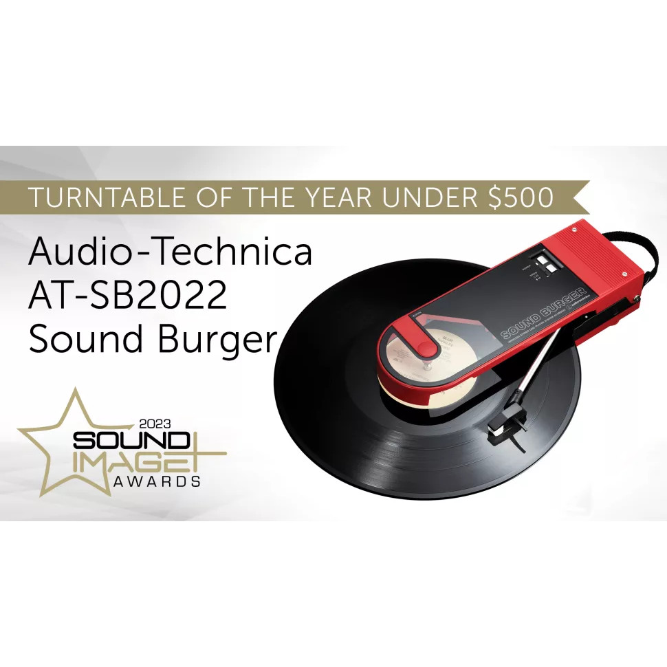 Audio Technica AT-SB2022 Sound Burger Portable Bluetooth Turntable