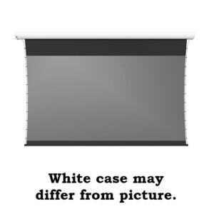 Dimension Screens Tab tension Electric Screen 120" for Long or Short Throw Projectors (WHITE case)