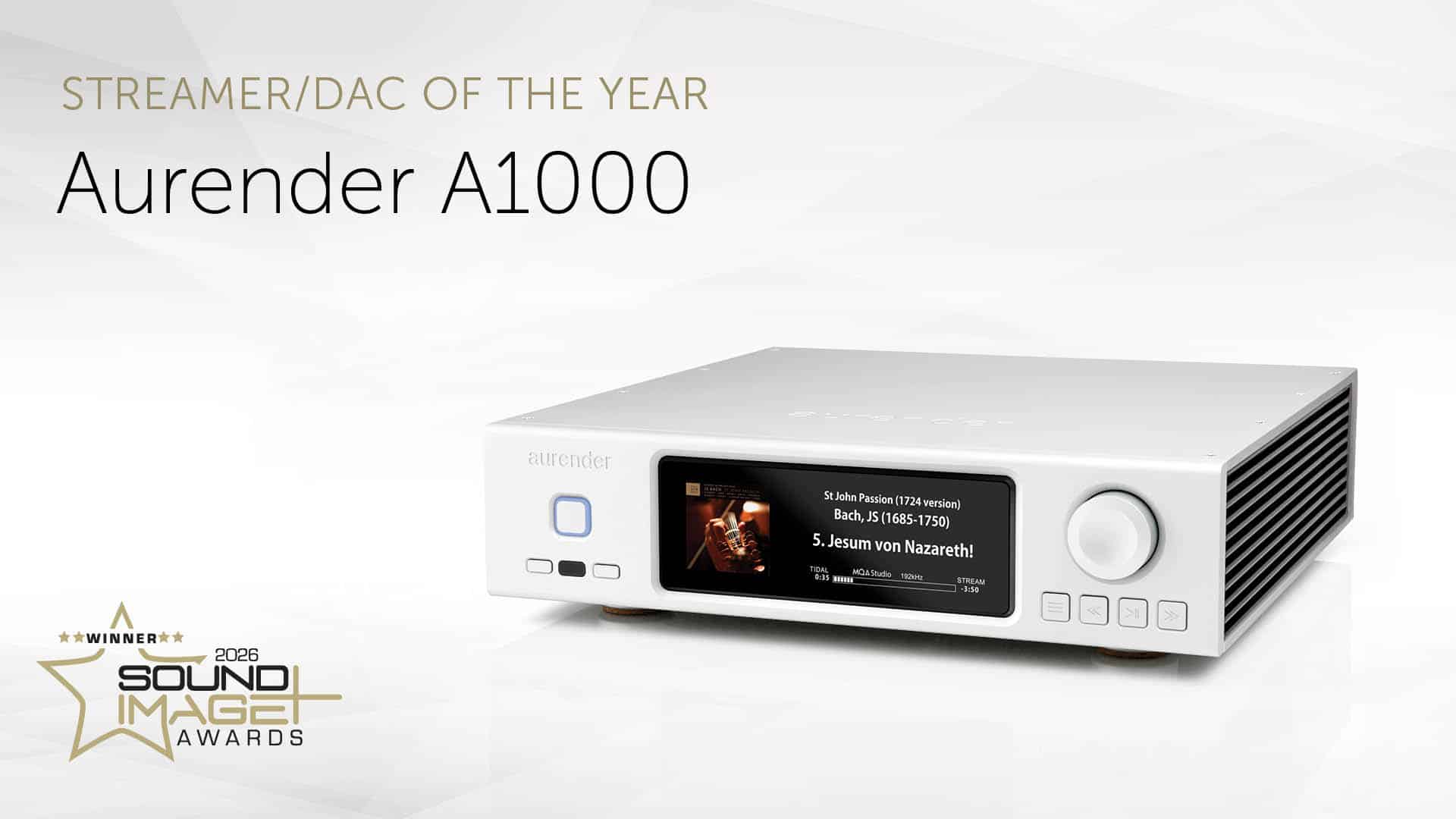 Aurender A1000 Analogue Server Streamer