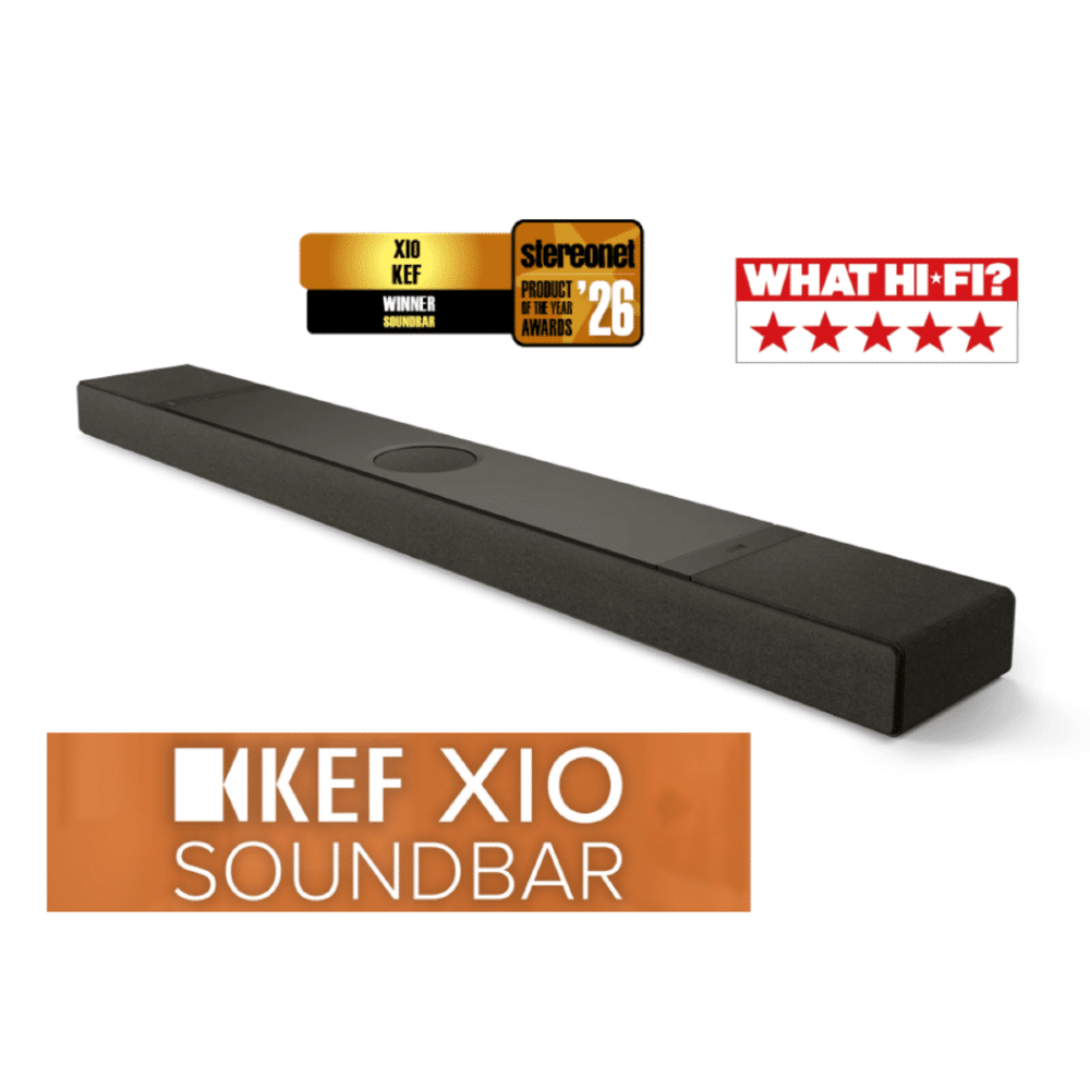 KEF XIO Soundbar High-End Dolby Atmos