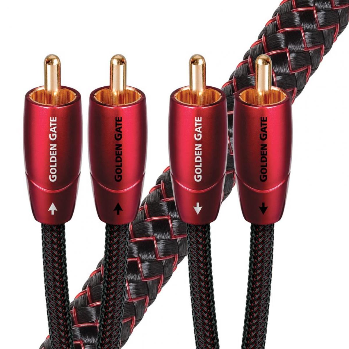 Audioquest Red River RCA (2 x 0,5m) - Câbles stéréo RCA