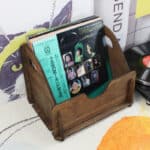 Goka Record Self-Assembly Plywood Record Storage Case