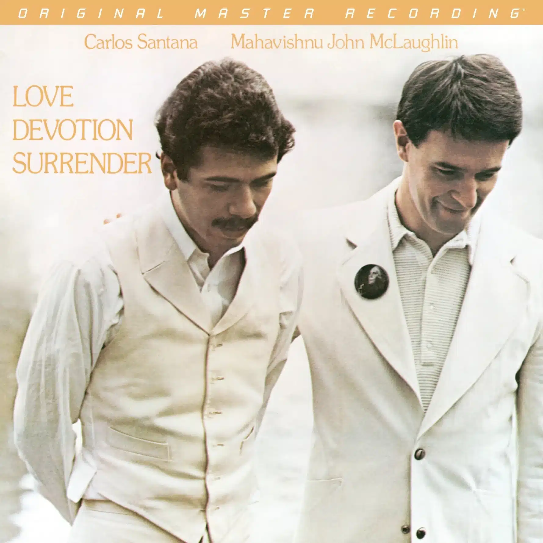MoFi LP Carlos Santana and Mahavishnu John McLaughlin - Love Devotion Surrender