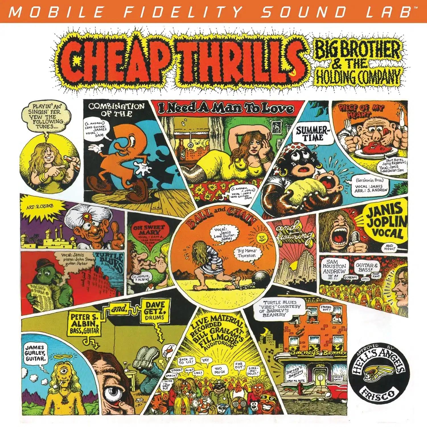 MoFi 2LP Big Brother and the Holding Company with Janis Joplin - Cheap Thrills