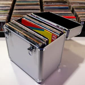 Goka Record Carry Case Aluminum Vinyl 12 Inch Flight Case