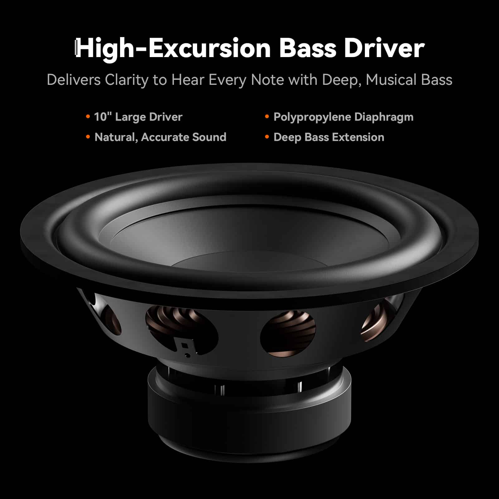 Fosi Audio SW10 Subwoofer - Image 6